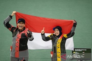 SEA Games 2021 : Indonesia raih emas nomor 10 Meter Air Rifle Tim Campuran Menembak