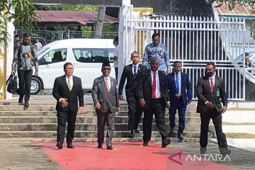 Mahfud bahas 3 tantangan bangsa dengan Presiden Terpilih Timor Leste