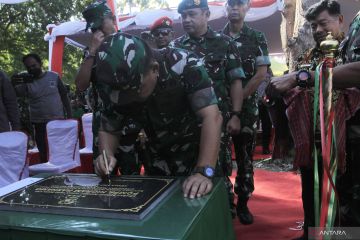 Kasad resmikan pompa hidran di Kupang