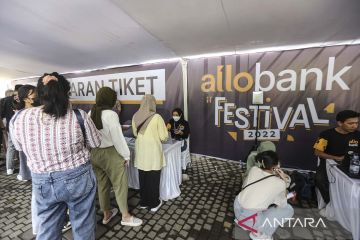 Penukaran tiket konser musik Allo Bank Festival
