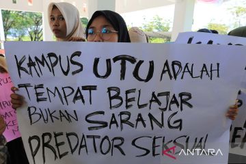 Seruan menolak kekerasan seksual di kampus