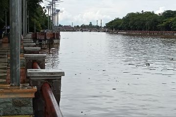 BPBD Banjarmasin sebut ketinggian pasang air sungai masih aman