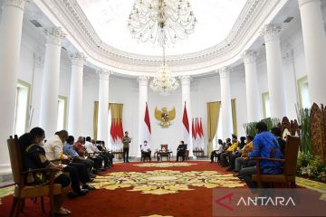 Presiden terima Majelis Rakyat Papua dan Papua Barat di Istana Bogor
