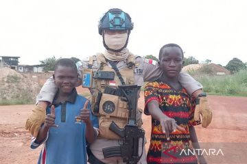 Polisi asal NTB berbagi cerita misi perdamaian di Afrika Tengah