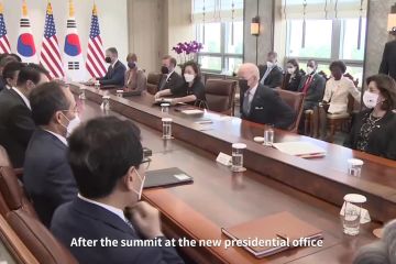 Presiden Korsel dan AS gelar pembicaraan puncak di Seoul