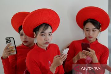 Catatan SEA Games - Keanggunan perempuan Vietnam berbalutkan Ao Dai