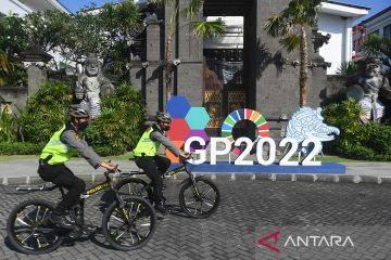 Pengamanan di lokasi GPDRR 2022