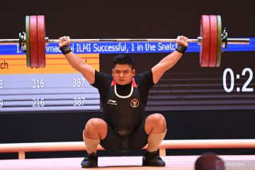 SEA Games 2021 : Lifter Zul Ilmi raih emas 89 kilogram