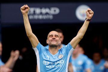 Guardiola sanjung pemain-pemainnya sebagai para legenda