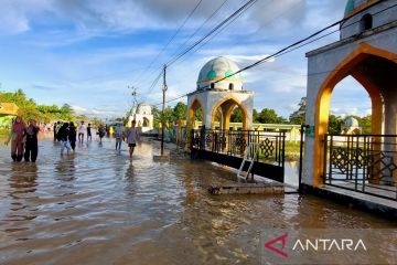 Sejumlah kawasan di Kaltara masih tergenang air