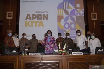 Pendapatan naik, Sri Mulyani: APBN kita April surplus Rp103,1 triliun