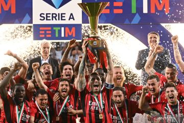 AC Milan juara Liga Italia 2021/2022