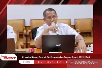 Kemendes PDTT targetkan capaian SDGs Desa 100 persen pada 2030