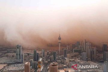 Badai pasir selimuti Kuwait