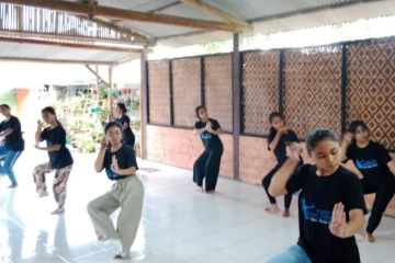 Dispar Sleman gelar flash mob "Satus Kethek Mudun Gunung" di Kaliurang