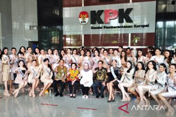 KPK ajak finalis Puteri Indonesia kampanyekan antikorupsi