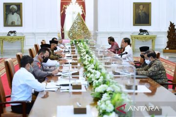 Presiden Jokowi puji mudik Lebaran 2022 berlangsung aman dan sehat