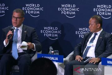 Di WEF Davos, Bahlil minta keadilan perhitungan nilai karbon