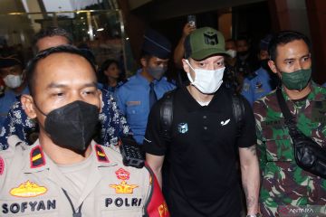 Mesut Ozil tiba di Jakarta