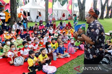 Pemkot Jakpus hadirkan pendongeng pada pencanangan HUT Jakarta