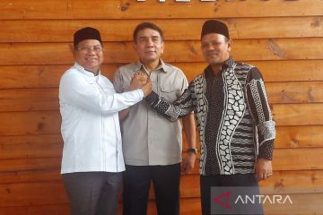 Tiga partai politik komitmen perkuat koalisi di Aceh