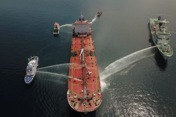 RI ajak dua negara latihan penanggulangan tabrakan kapal tanker