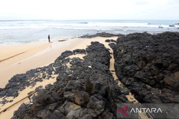 Situs geologi pantai Parang Ireng di Banyuwangi