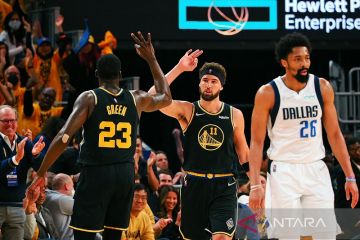 Warriors sisihkan Mavericks menuju Final NBA