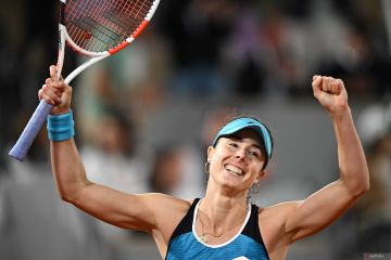 Tenis French Open: Alize Cornet kalahkan Jelena Ostapenko