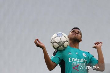 Real Madrid dilaporkan akan segera perpanjang kontrak Rodrygo