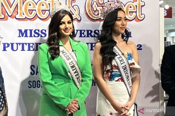 Miss Universe menikmati keramahan Indonesia