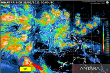 Dua bibit siklon tropis beri dampak tidak langsung pada cuaca