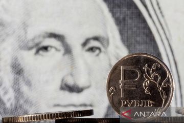 Rubel menguat terhadap dolar didukung pembayaran pajak akhir bulan