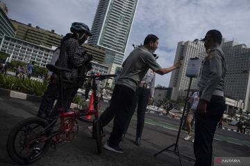 Hari bebas kendaraan bermotor di Jakarta