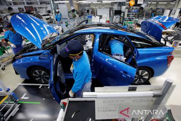 Produksi global Toyota bulan April meleset dari target