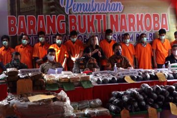 Bareskrim Polri kembali ungkap jaringan pengedar narkoba internasional