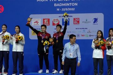 Bulu tangkis tambah 2 medali emas untuk Indonesia