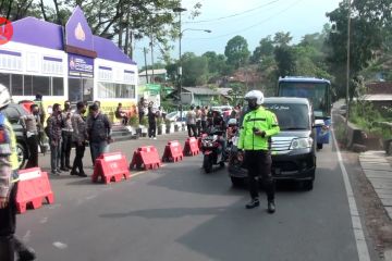 Puncak arus balik terjadi di jalur selatan, polisi berlakukan one way