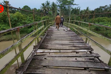 Jembatan penghubung di Aceh Utara butuh perbaikan