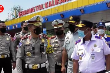 One Way jalur tol kembali diterapkan pada arus balik Lebaran 2022