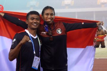 1 perak dan 1 perunggu dari atletik tambah koleksi medali Indonesia
