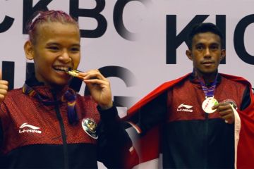 Kickboxing sumbang dua emas untuk Indonesia