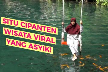 Situ Cipanten, wisata viral yang mengasyikkan