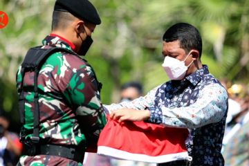 Awali GPDRR 2022, bendera Indonesia dan PBB dikibarkan