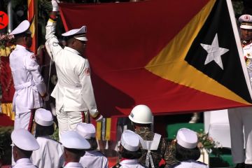 Peringati HUT ke-20, Timor Leste gelar upacara pengibaran bendera