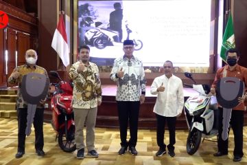 Petugas survei kebutuhan pokok di Aceh bakal gunakan motor listrik