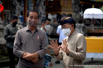 Presiden ingin masyarakat pelihara cagar budaya Pura Tirta Empul