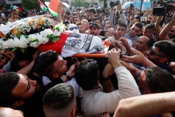 Warga Palestina protes pembunuhan wartawan Al Jazeera