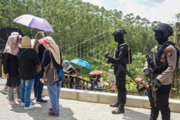 Pengamanan lokasi wisata IKN Nusantara