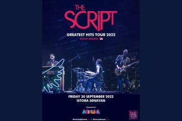 Intip harga tiket konser The Script "GREATEST HITS TOUR 2022"